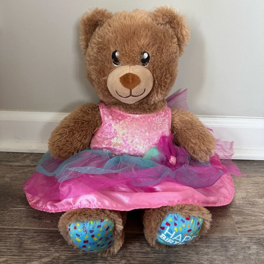build a bear purple dress Pink and Purple Fancy Dress For Stuffed Animals